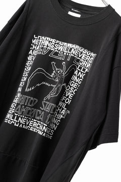 Load image into Gallery viewer, CHANGES VINTAGE REMAKE MULTI PANEL TEE (BLACK #3)