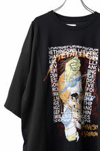 Load image into Gallery viewer, CHANGES VINTAGE REMAKE MULTI PANEL TEE (BLACK #7)