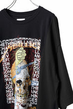 Load image into Gallery viewer, CHANGES VINTAGE REMAKE MULTI PANEL TEE (BLACK #7)