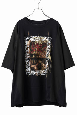 CHANGES VINTAGE REMAKE MULTI PANEL TEE (BLACK #18)