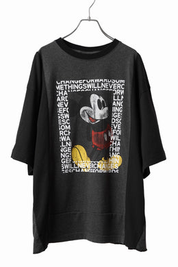 CHANGES VINTAGE REMAKE MULTI PANEL TEE (BLACK #19)