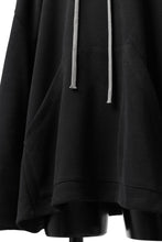 画像をギャラリービューアに読み込む, A.F ARTEFACT DOLMAN HOODIE PULLOVER / COPE KNIT JERSEY (BLACK)