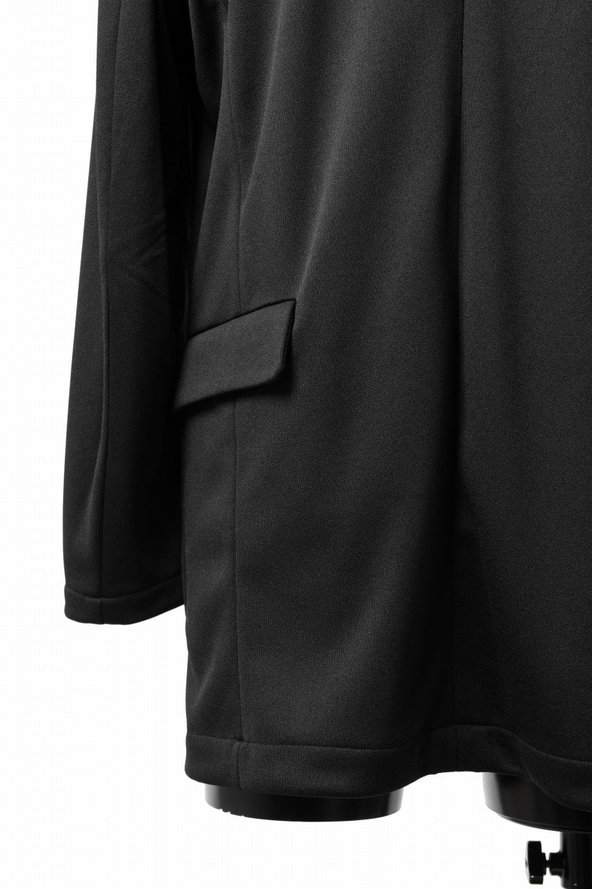 Load image into Gallery viewer, vital x DEFORMATER.® exclusive [SET-UP] TAILORED JACKET &amp; WIDE TAPERED PANTS / VANCET PE JERSEY (BLACK)
