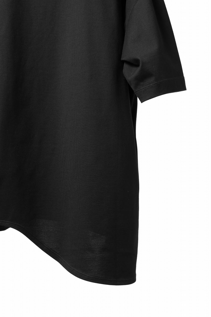 D-VEC WATER REPELLENT WASI FISHERMANS KNIT (NIGHT SEA BLACK)