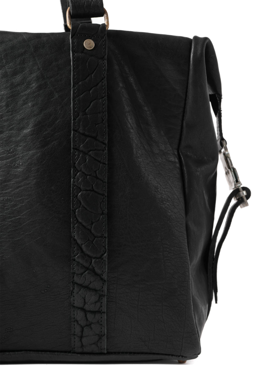 ierib Doctors Bag Small / FVT Oiled Horse (BLACK)
