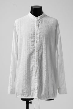 画像をギャラリービューアに読み込む, daub WASHED LONG SHIRT / CL-STRIPE (WHITE)