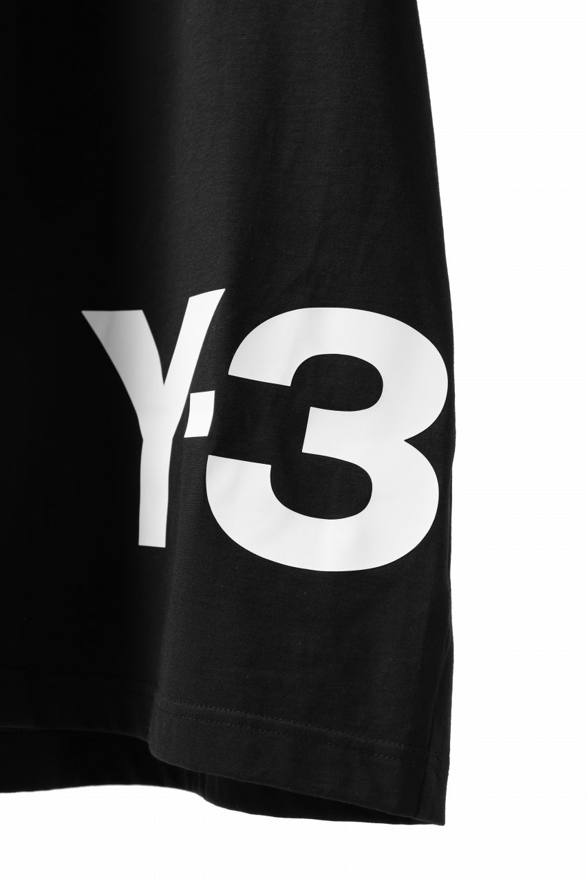 画像をギャラリービューアに読み込む, Y-3 Yohji Yamamoto BIG LOGO RELAX TOPS (BLACK)