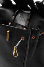 Load image into Gallery viewer, ierib exclusive Bark Bag #35 / Smooth Horse + Marble Cordovan (BLACK)