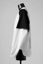 Load image into Gallery viewer, FACETASM LAYERED LONG TEE (WHITE)