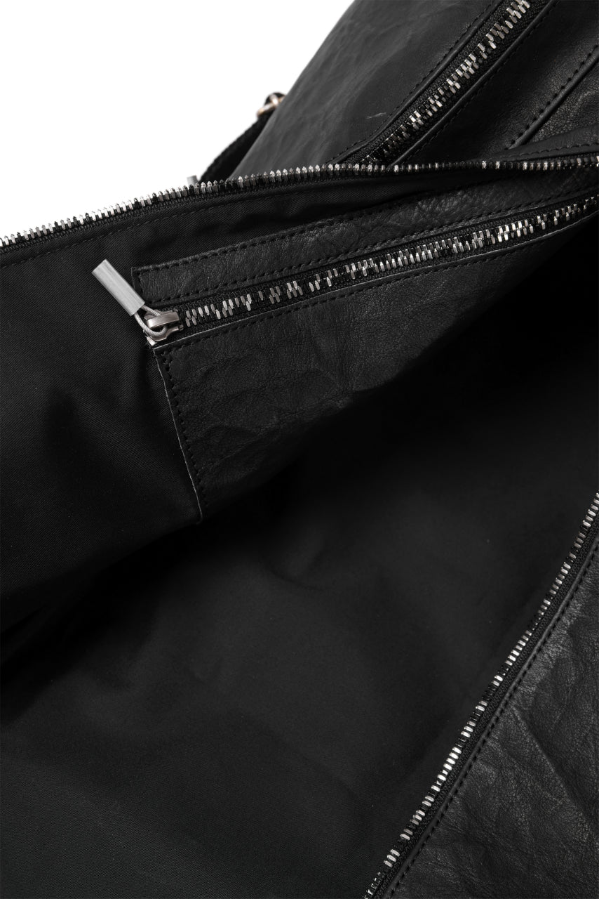 画像をギャラリービューアに読み込む, ierib NEW SMAT RUCKSACK / DYNEEMA Leather (BLACK)