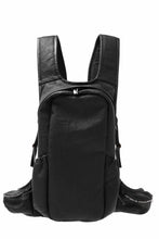 Load image into Gallery viewer, ierib NEW TRIO RUCKSACK / DYNEEMA Leather (BLACK)