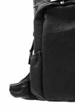 Load image into Gallery viewer, ierib NEW TRIO RUCKSACK / DYNEEMA Leather (BLACK)