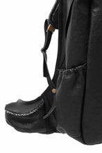 画像をギャラリービューアに読み込む, ierib NEW TRIO RUCKSACK / DYNEEMA Leather (BLACK)