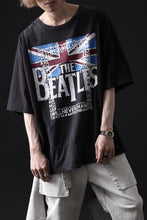 画像をギャラリービューアに読み込む, CHANGES VINTAGE REMAKE MULTI PANEL TEE (BLACK #1)