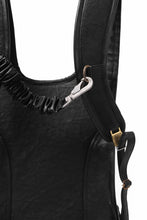 Load image into Gallery viewer, ierib NEW TRIO RUCKSACK / DYNEEMA Leather (BLACK)