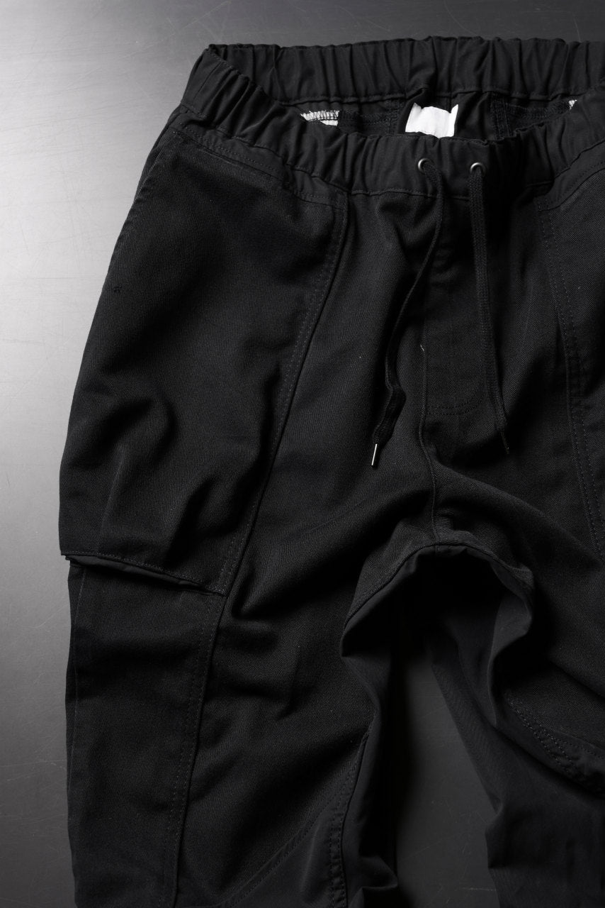 CHANGES VINTAGE REMAKE CUFF EASY TROUSERS / Dickies FABRIC (MULTI BLACK #A)