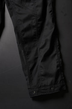 画像をギャラリービューアに読み込む, CHANGES VINTAGE REMAKE CUFF EASY TROUSERS / Dickies FABRIC (MULTI BLACK #B)