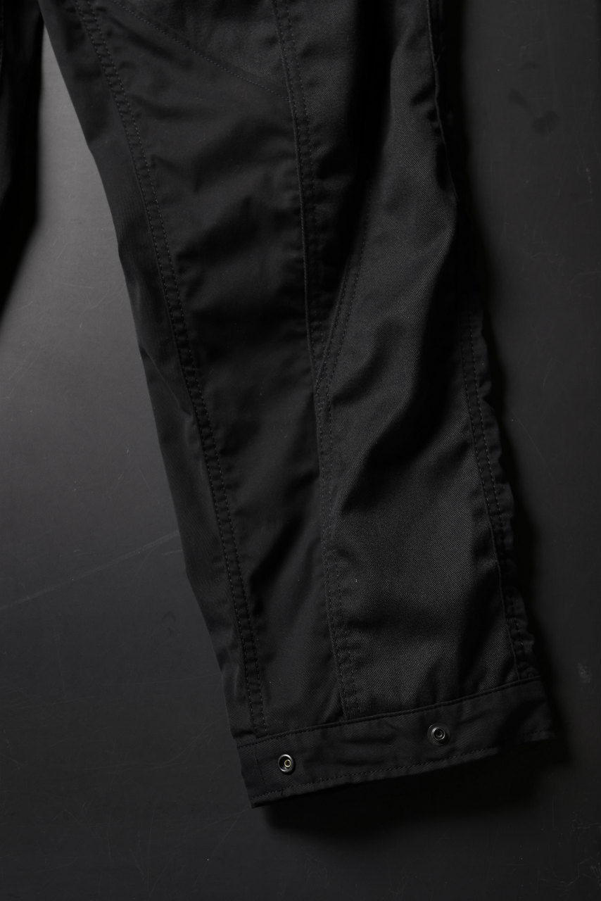 画像をギャラリービューアに読み込む, CHANGES VINTAGE REMAKE CUFF EASY TROUSERS / Dickies FABRIC (MULTI BLACK #B)