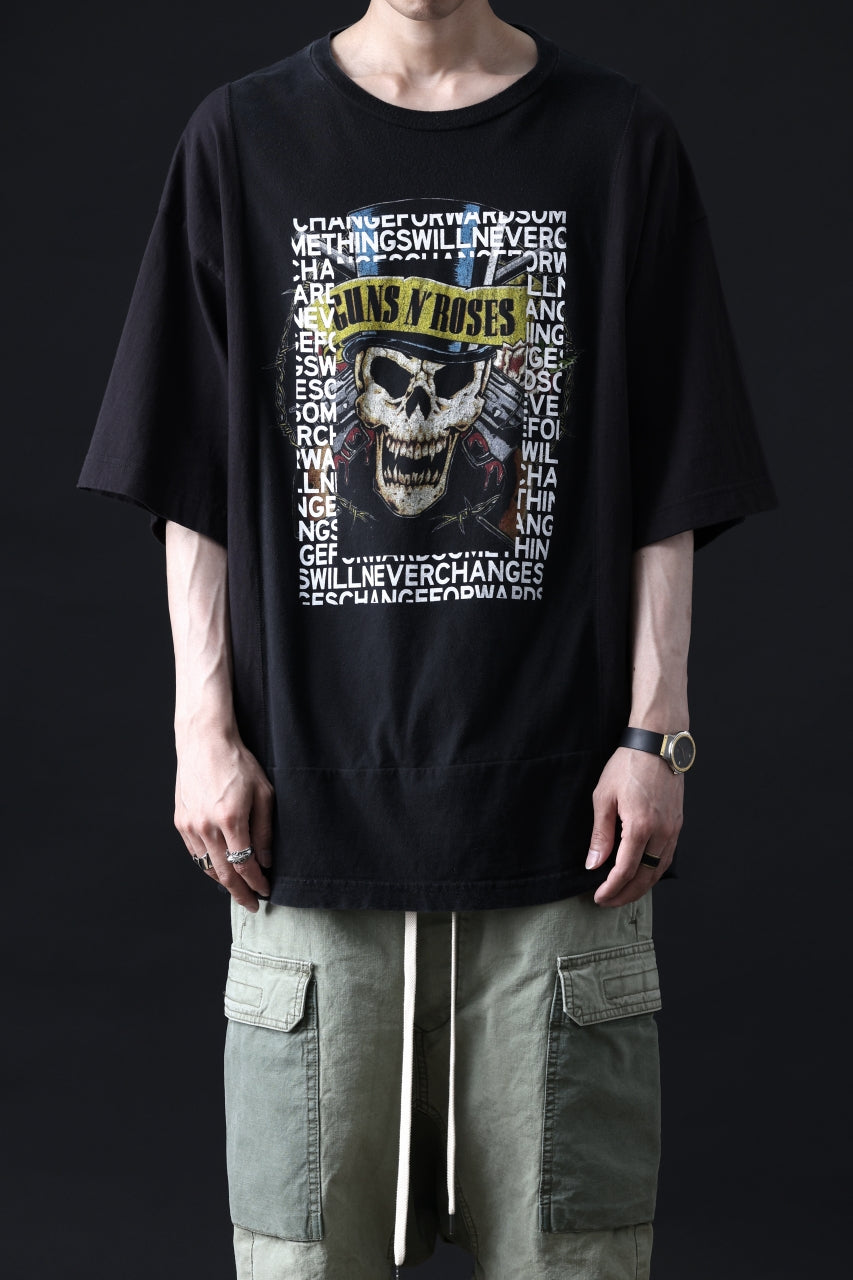 CHANGES VINTAGE REMAKE MULTI PANEL TEE (BLACK #11)