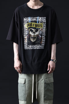 画像をギャラリービューアに読み込む, CHANGES VINTAGE REMAKE MULTI PANEL TEE (BLACK #11)