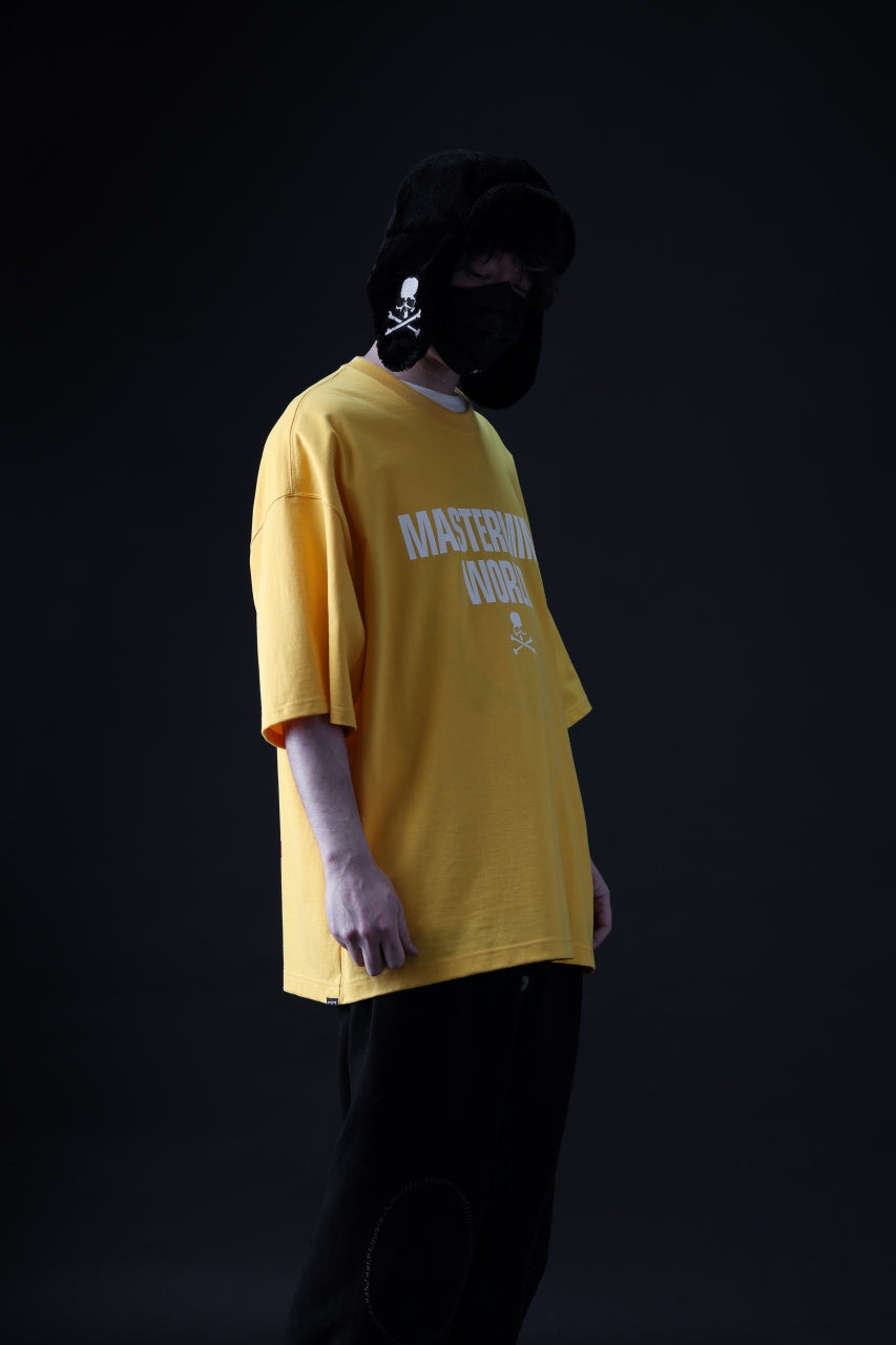 画像をギャラリービューアに読み込む, mastermind WORLD JUSTICE TEE / BOXY FIT (YELLOW)