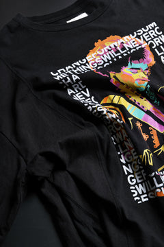 画像をギャラリービューアに読み込む, CHANGES VINTAGE REMAKE MULTI PANEL S/S TEE (BLACK #C)