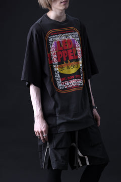 Load image into Gallery viewer, CHANGES VINTAGE REMAKE MULTI PANEL TEE (BLACK #2)