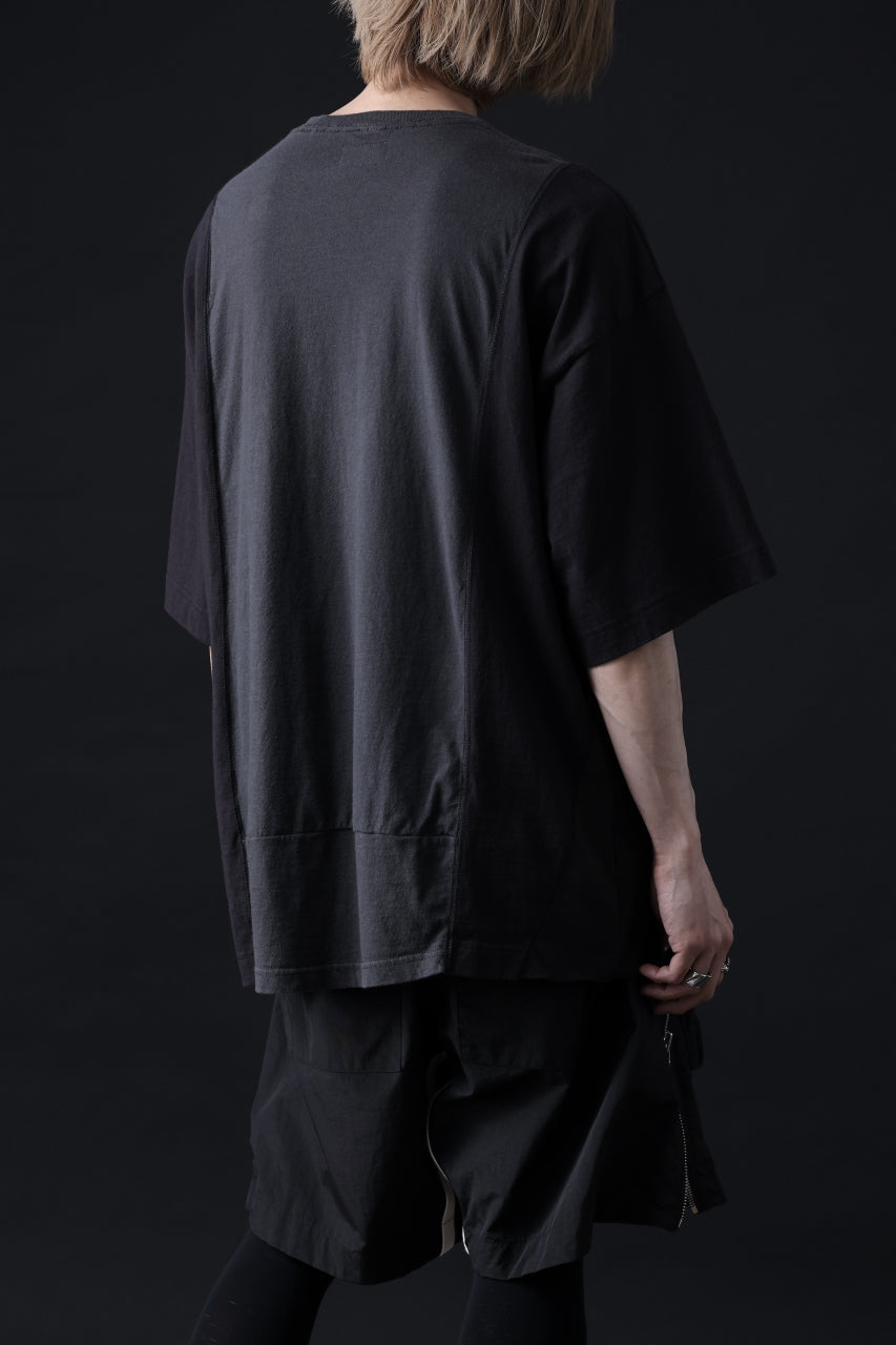 CHANGES VINTAGE REMAKE MULTI PANEL TEE (BLACK #2)