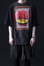 Load image into Gallery viewer, CHANGES VINTAGE REMAKE MULTI PANEL TEE (BLACK #2)