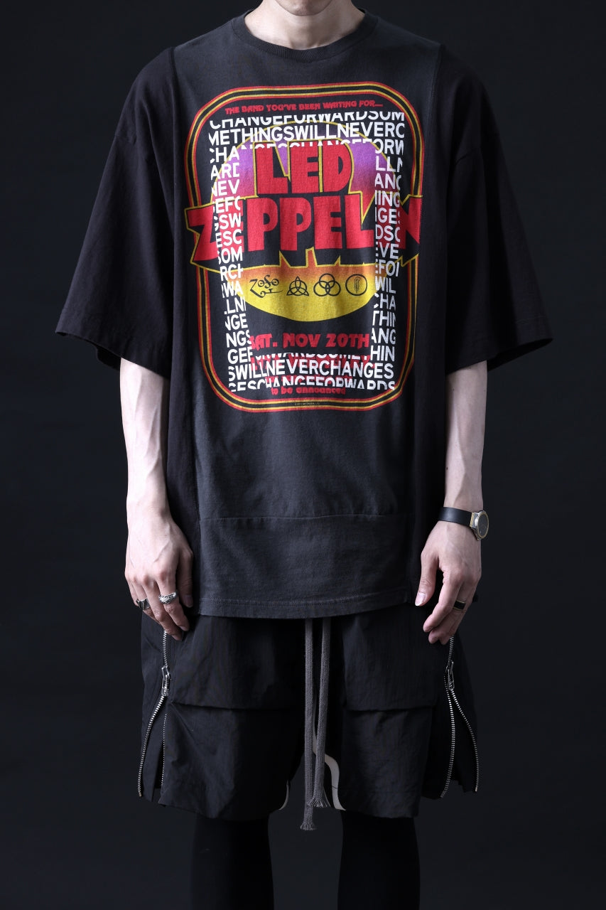 CHANGES VINTAGE REMAKE MULTI PANEL TEE (BLACK #2)