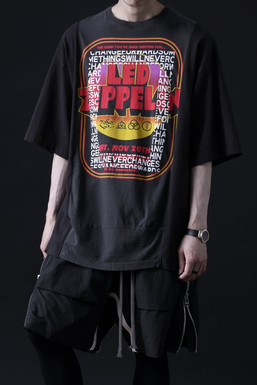 CHANGES VINTAGE REMAKE MULTI PANEL TEE (BLACK #2)