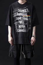 画像をギャラリービューアに読み込む, CHANGES VINTAGE REMAKE MULTI PANEL TEE (BLACK #8)