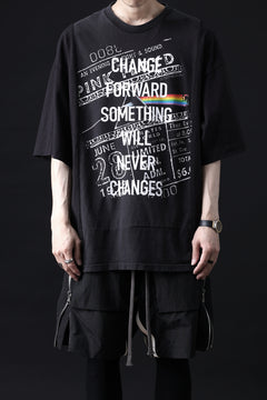 画像をギャラリービューアに読み込む, CHANGES VINTAGE REMAKE MULTI PANEL TEE (BLACK #8)