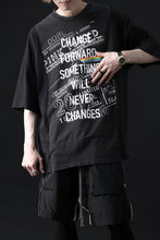 Load image into Gallery viewer, CHANGES VINTAGE REMAKE MULTI PANEL TEE (BLACK #8)