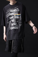 画像をギャラリービューアに読み込む, CHANGES VINTAGE REMAKE MULTI PANEL TEE (BLACK #8)