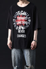 画像をギャラリービューアに読み込む, CHANGES VINTAGE REMAKE MULTI PANEL TEE (BLACK #5)