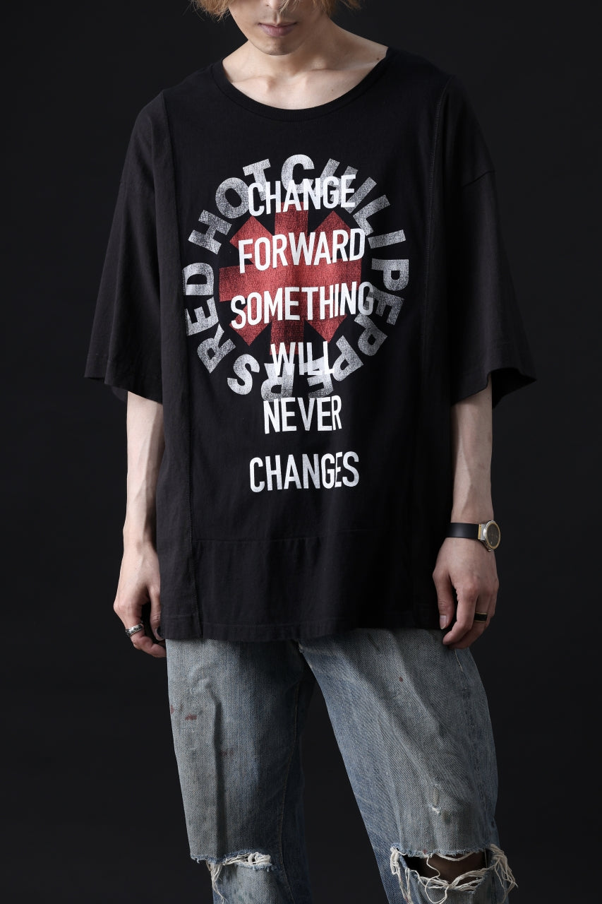 CHANGES VINTAGE REMAKE MULTI PANEL TEE (BLACK #5)