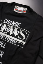 画像をギャラリービューアに読み込む, CHANGES VINTAGE REMAKE MULTI PANEL S/S TEE (BLACK #H)