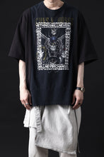 画像をギャラリービューアに読み込む, CHANGES VINTAGE REMAKE MULTI PANEL TEE (BLACK #12)