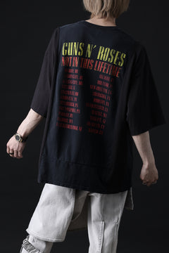 画像をギャラリービューアに読み込む, CHANGES VINTAGE REMAKE MULTI PANEL TEE (BLACK #12)