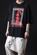 Load image into Gallery viewer, CHANGES VINTAGE REMAKE MULTI PANEL TEE (BLACK #14)