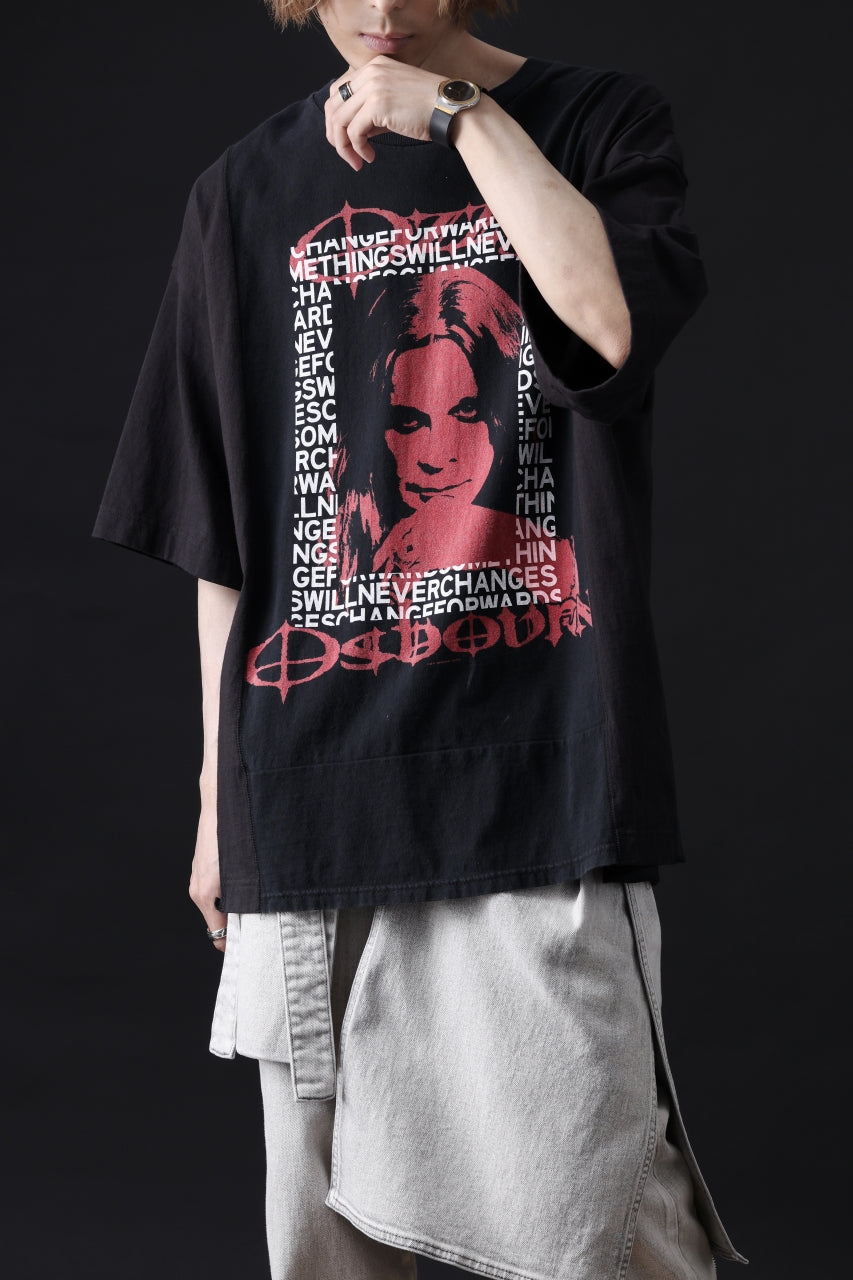 CHANGES VINTAGE REMAKE MULTI PANEL TEE (BLACK #14)