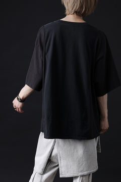 画像をギャラリービューアに読み込む, CHANGES VINTAGE REMAKE MULTI PANEL TEE (BLACK #14)