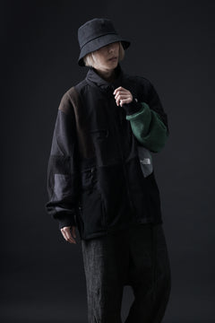 画像をギャラリービューアに読み込む, CHANGES VINTAGE REMAKE TNF FLEECE TRACK JACKET (MULTI #C)