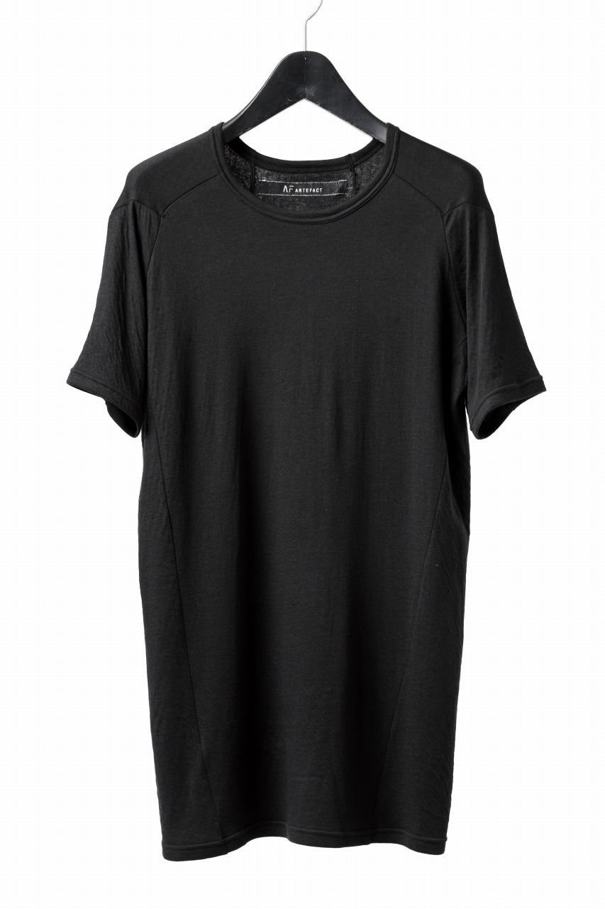 A.F ARTEFACT SWITCHING PATERN T-SHIRT / L.JERSEY (BLACK)