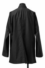 Load image into Gallery viewer, Y&#39;s CHINA SHIRT / COTTON TWILL (BLACK)