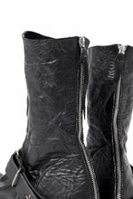 画像をギャラリービューアに読み込む, m.a+ goodyear tall buckle back zipper boots / S1C3Z/VAM (BLACK)