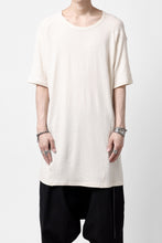 Load image into Gallery viewer, A.F ARTEFACT SWITCHING PATERN T-SHIRT / L.JERSEY (IVORY)