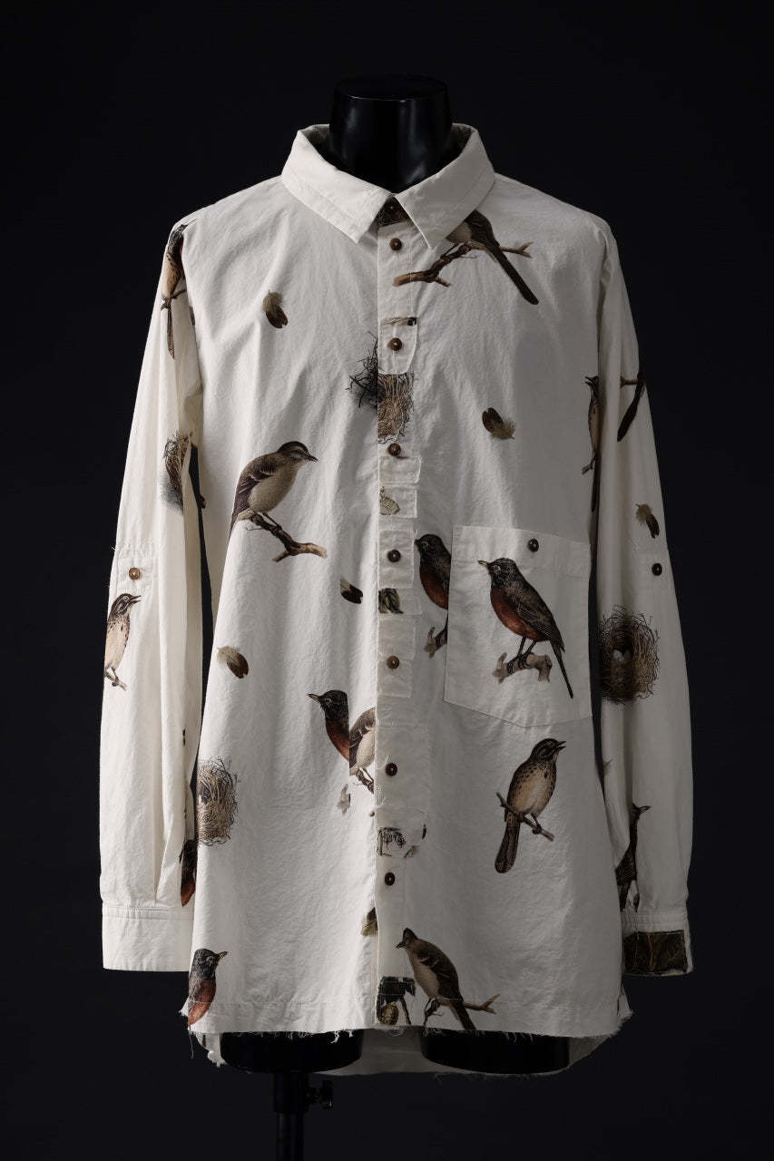 画像をギャラリービューアに読み込む, Aleksandr Manamis exclusive Mended Favorite Shirt (BIRD)