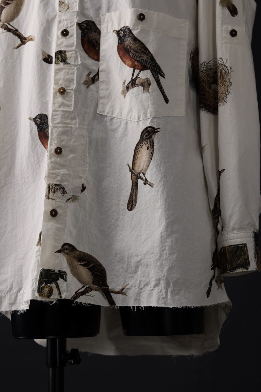 Load image into Gallery viewer, Aleksandr Manamis exclusive Mended Favorite Shirt (BIRD)